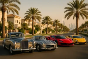 Jumeirah District Luxury Car Guide Classic Dubai Elegance Meets Modern Supercar Culture
