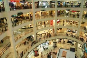 Shopping near the Petronas Towers