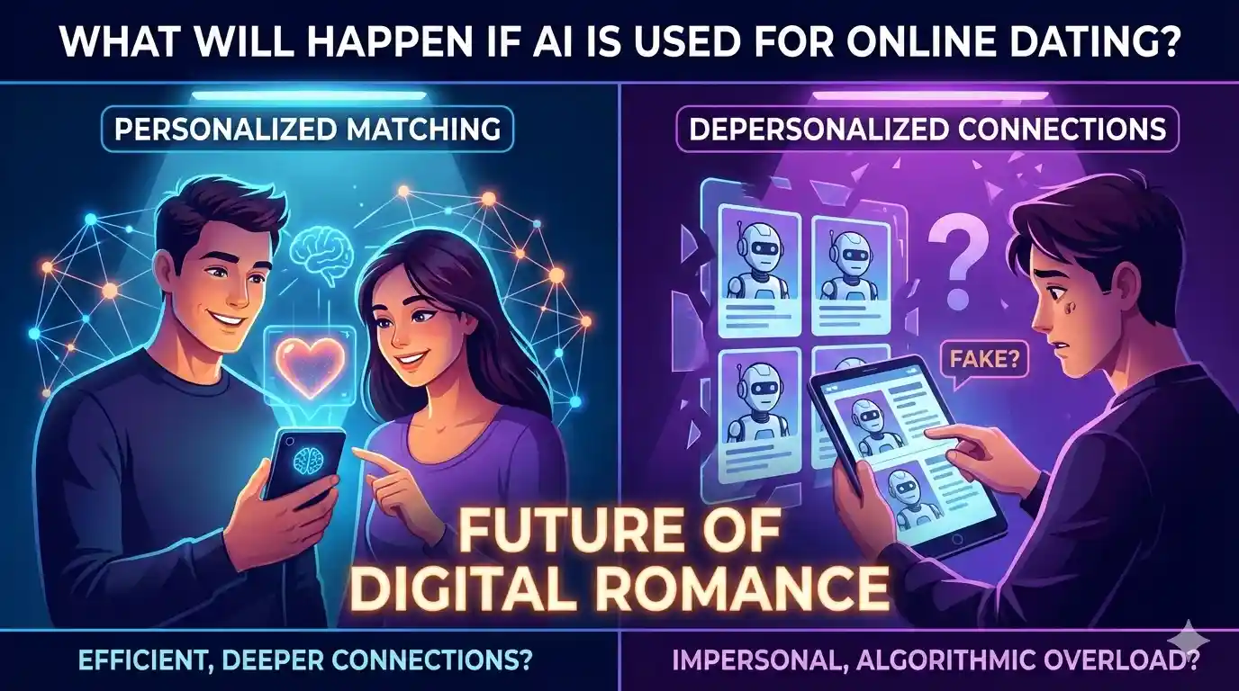 What will happen if AI is used for online dating?