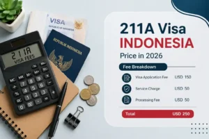 211A Visa Indonesia Price in 2026 Updated Fees and Price Breakdown