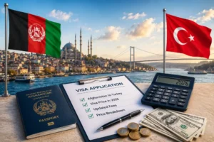 Afghanistan to Turkey Visa Price in 2026 Updated Fees and Price Breakdown